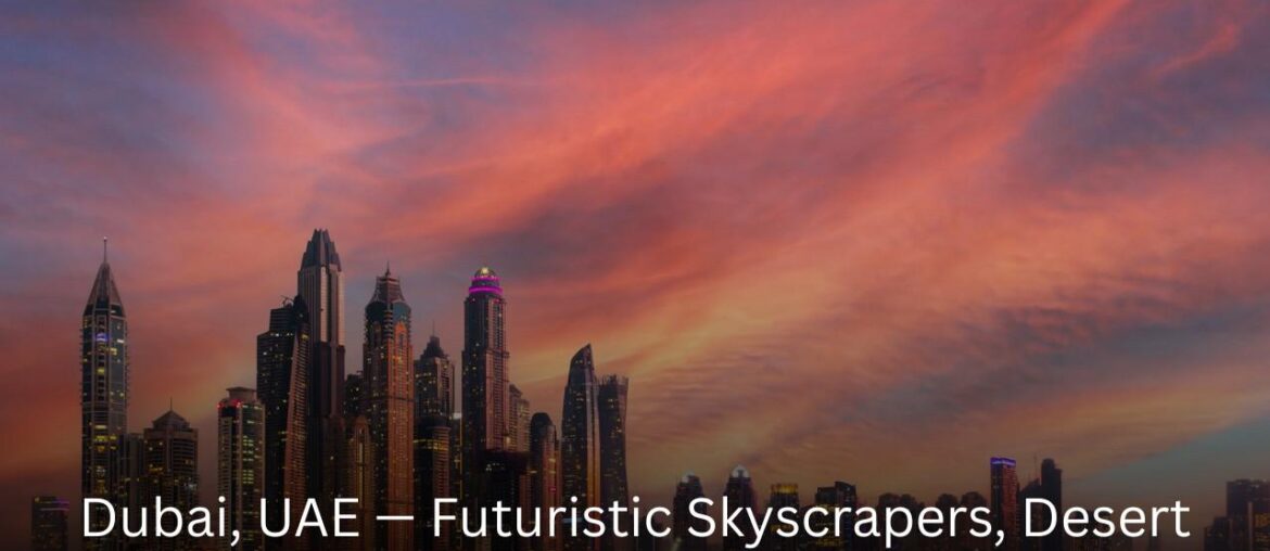 Explore Dubai, UAE — Where Modern Marvels Meet Desert Traditional 2025 Dubai, UAE — Futuristic Skyscrapers, Desert Safaris & Cultural Heritage